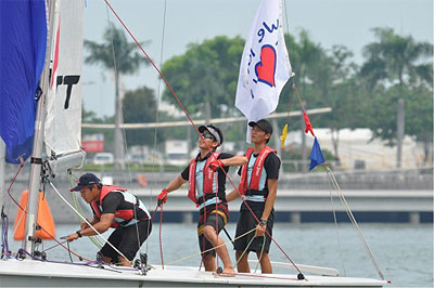 優勝チームのSingapore / Russel Kan